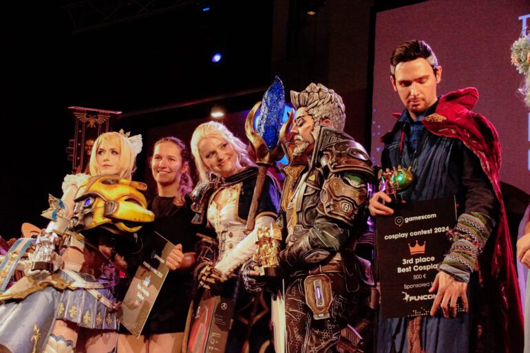 Die Gewinner des Cosplay Contests auf der gamescom 2024.