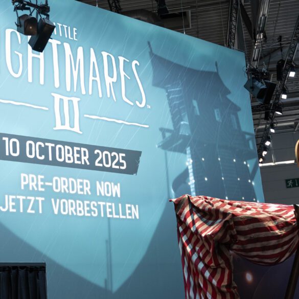 Der Stand von Little Nightmares III auf der gamescom 2025.