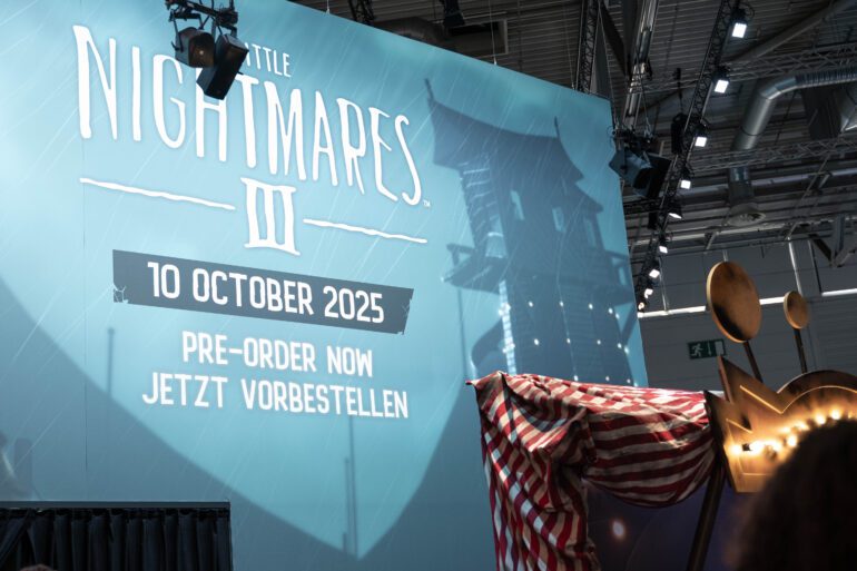 Der Stand von Little Nightmares III auf der gamescom 2025.