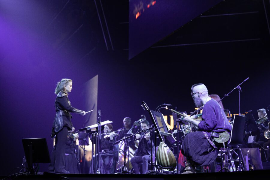 Das Orchester des Witcher-Konzerts